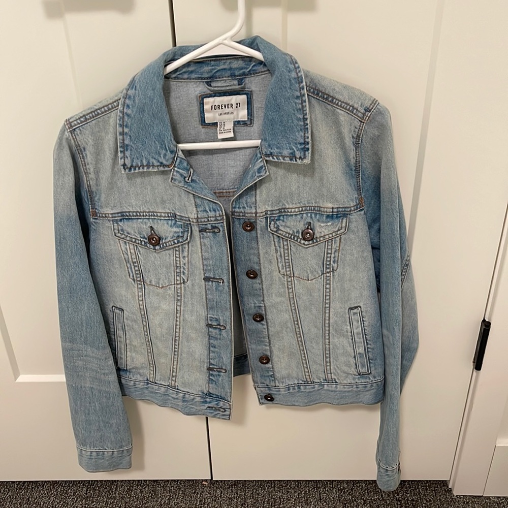 Forever 21 womens Jean jacket
